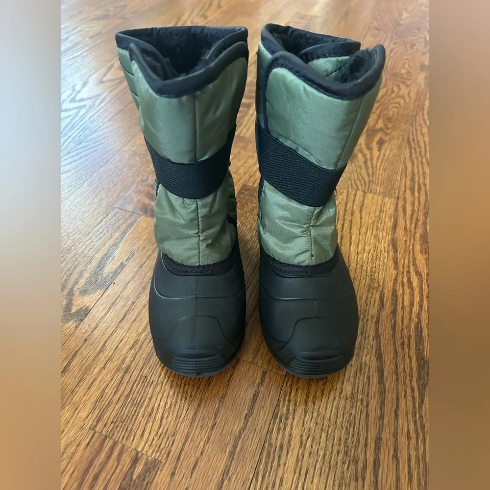 Kamik Green Insulated Winter Snow Boots Waterproof Faux Fur Lined Outdoor 10